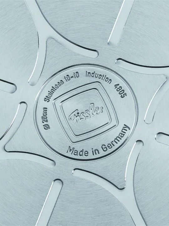 Fissler Original Profi Дълбока Неръждаема Тенджера 2.6лт / 20см