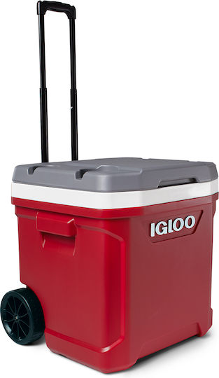 Igloo Latitude 60 Roller Φορητό Ψυγείο 56lt Κόκκινο