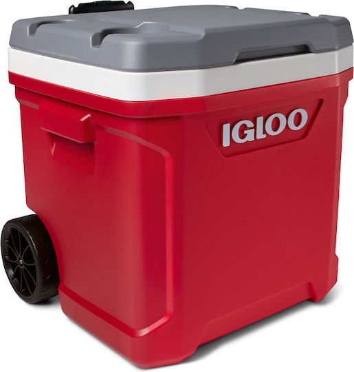 Igloo Latitude 60 Roller Φορητό Ψυγείο 56lt Κόκκινο