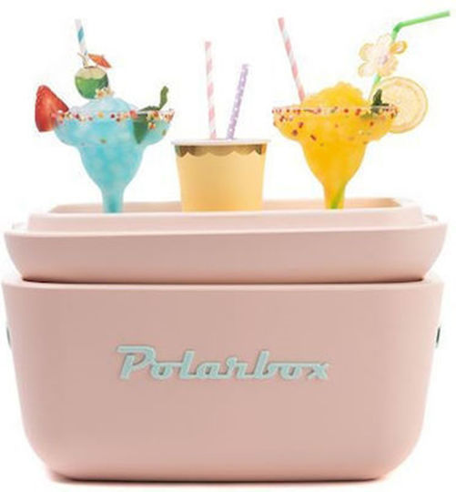 Polarbox Classic & Pop Style Portable Fridge 20lt Pink Turquoise