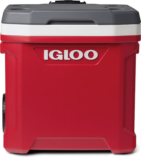 Igloo Latitude 60 Roller Φορητό Ψυγείο 56lt Κόκκινο