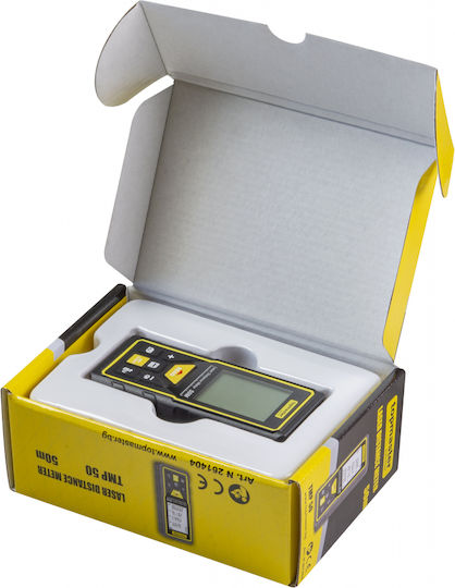 Topmaster Laser Distance Meter 261404 with Range up to 50m
