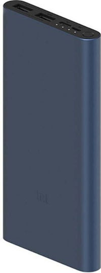 Xiaomi Mi PowerBank 3 10000mAh 18W cu 2 Porturi USB-A Negru
