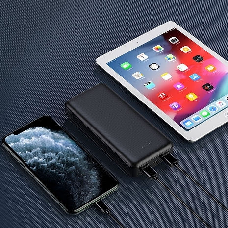 Veger VP2015 Power Bank 20000mAh with 2 USB-A Ports Black