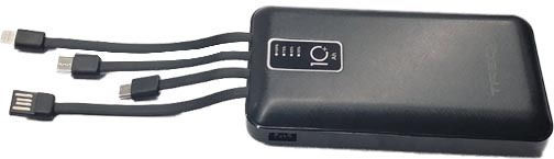 Treqa TR-931 Power Bank 10000mAh με Θύρα USB-A Μαύρο
