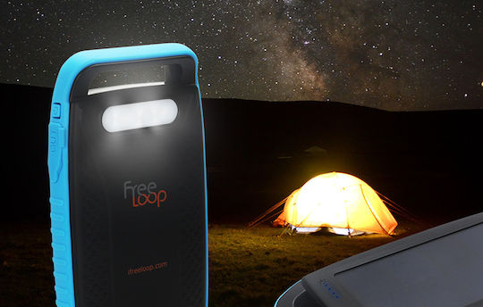 Bigblue SL-CP001A Solar Power Bank 10000mAh mit 2 USB-A Anschlüssen Schwarz