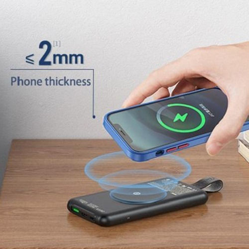 Remax RPP-226 Tangee II Power Bank 10000mAh 22.5W with USB-A Port and USB-C Port Power Delivery / Quick Charge 2.0 Blue