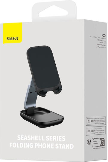 Baseus Seashell Desk Stand for Mobile Phone in Black Colour