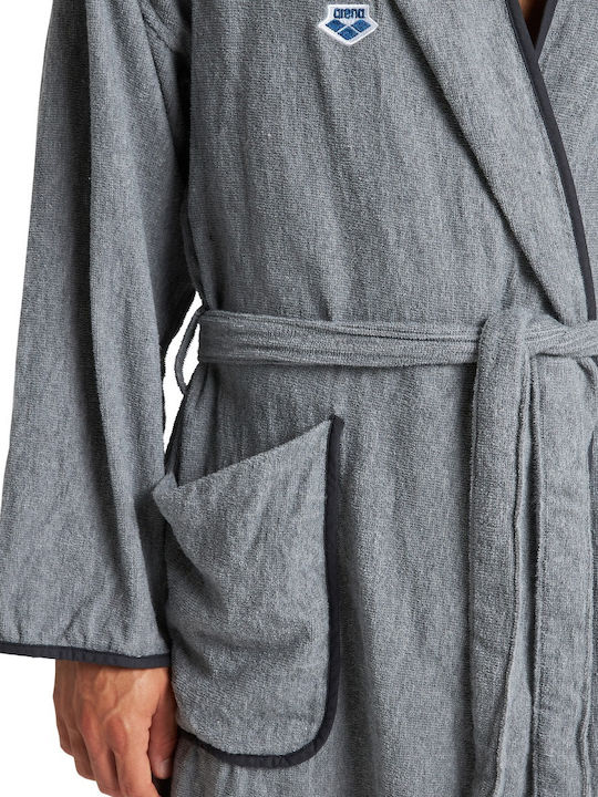 Arena Icons Parka Swimming Bathrobe Gray 004376-100