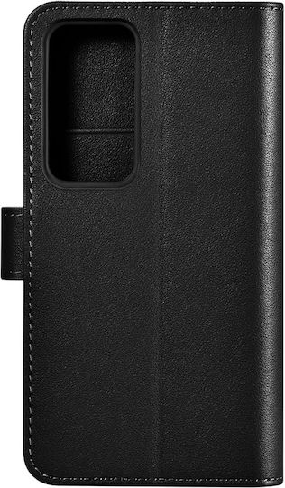 iCarer Brieftasche Leder Schwarz (Samsung Galaxy S23)