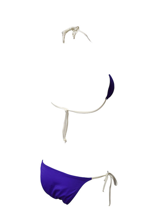Bikini-Set Purple/White