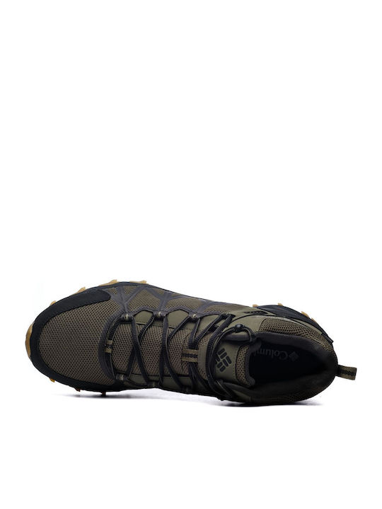 Columbia Peakfreak II Ανδρικά Ορειβατικά Παπούτσια Αδιάβροχα Πράσινα