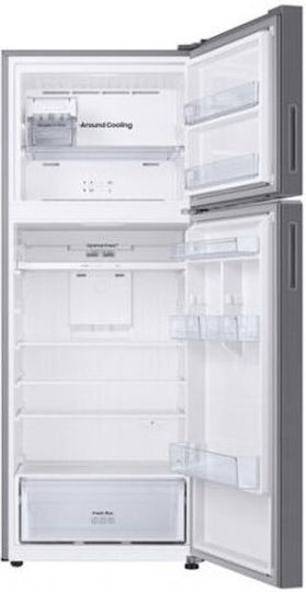 Samsung Ψυγείο Δίπορτο 465lt NoFrost Υ182.5xΠ70xΒ71.7εκ. Γκρι RT47CG6626S9ES