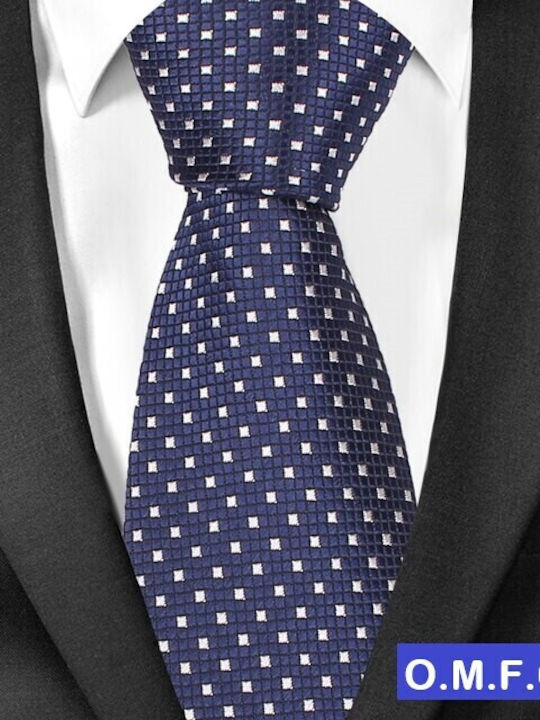 Men's Tie Printed Blue