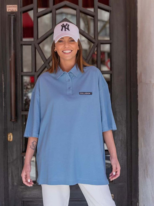 Women's Oversized T-shirt Blue