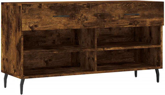 Ξύλινη με 4 Ράφια 102x35x55cm Ξύλινη με 4 Ράφια 102x35x55cm