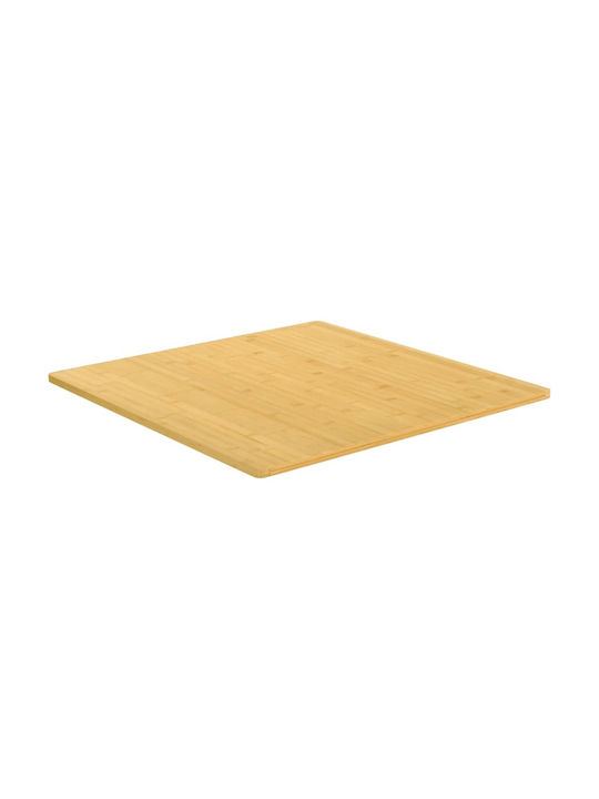 vidaXL Möbeloberfläche Bambus 70x70x1,5cm 352695