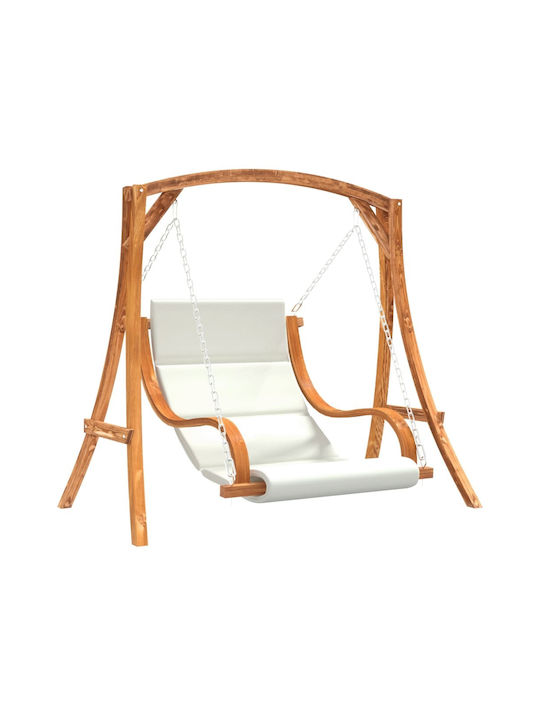 Hängesessel Hölzernes L176.5xB101xH169.5cm Beige Hängesessel Hölzernes L176.5xB101xH169.5cm Beige