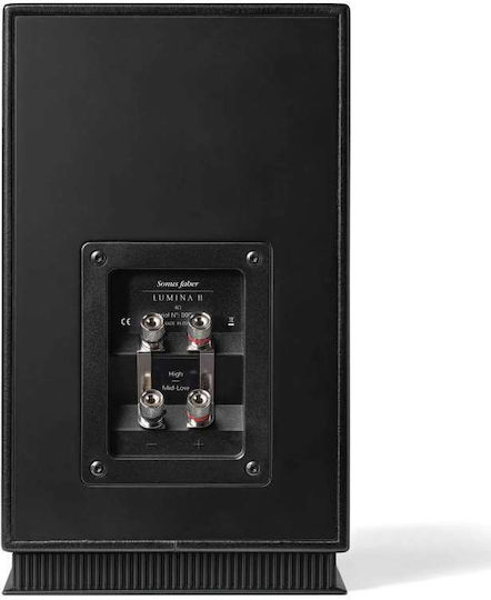 Sonus Faber Lumina II 18074-3106 Двойка Hi-Fi Говорители Bookself 2 Брой шофьори Ш18xД26.3xВ30.4см. Черен