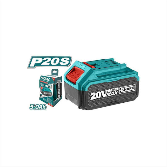 Total Батерия за Инструменти Литиеви 20V с Капацитет 5Ах P20S