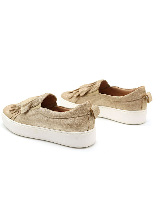 Kanna Women's Slip-Ons Gold