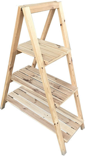 Showood Σκάλα Ραφιέρα Γλάστρας Ξύλινη 90x41 / 41x120εκ.