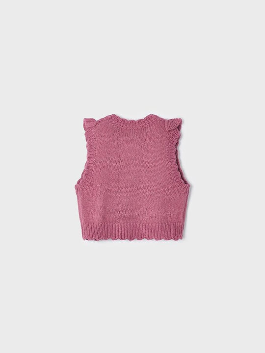 Mayoral Kids Blouse Long Sleeve Fuchsia