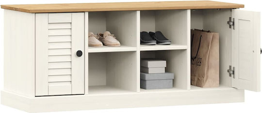 Vigo Entry Furniture with Shoe Rack 106x35x40cm
