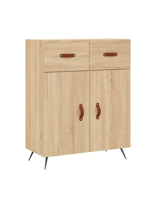 Wooden Storage Cabinet L69.5xW34xH90cm