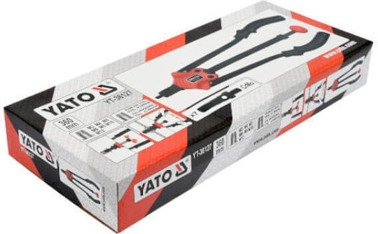 Yato YT-36127 Nietpistole Schere/Decke für Nieten mit Gewinde M3-M12 Länge 360mm