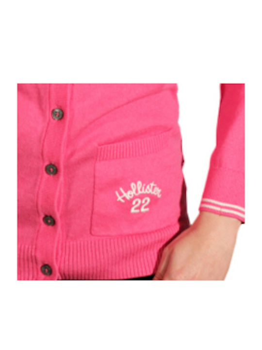 Hollister Women's Cardigan with Buttons Pink