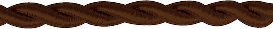 VK Lighting Fabric Cable 3x0.75mm² in Brown Color 1m 47143-030654