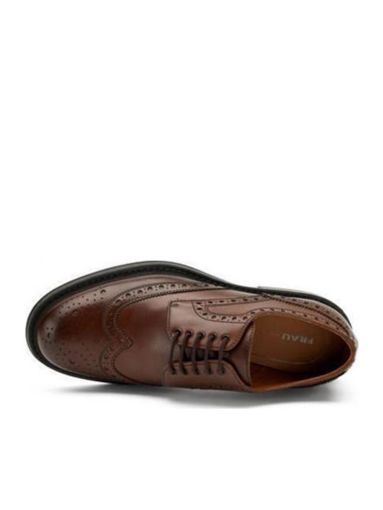 Δερμάτινα Ανδρικά Oxfords Καφέ