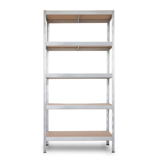 AR Shelving Dexion Regal Verzinkt 90x45x180cm mit 5 Regalen Gesamtbelastbarkeit 1500kg