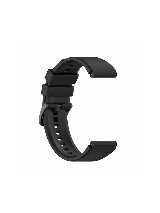 Tech-Protect Smoothband Curea Silicon Negru (Huawei Watch 3 / Huawei Watch GT 2 Pro)
