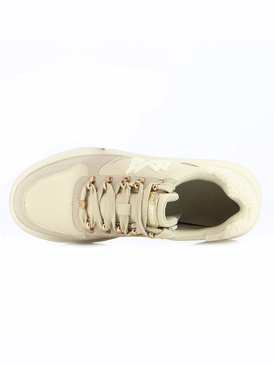 Γυναικεία Sneakers Μπεζ