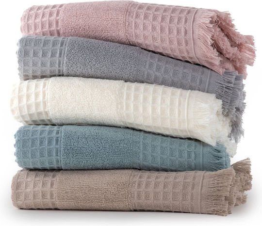 Nef-Nef Homeware Πετσέτα Σώματος Touch 70x140εκ. Mauve Βάρους 330gr/m²