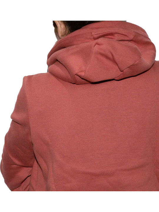 Women's Sweatshirt Hooded Red