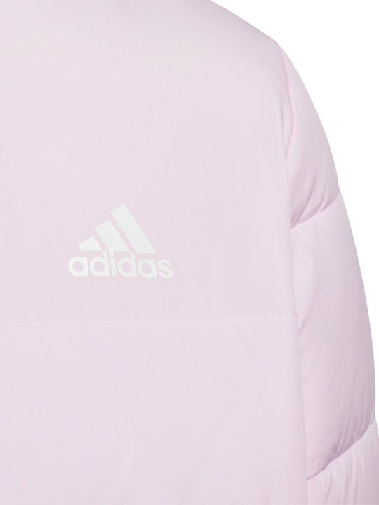 Kinder Sportjacke Kurz mit Kapuze Rosa