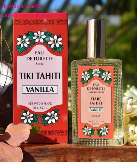 Tiare Vanilla Eau de Toilette 100ml