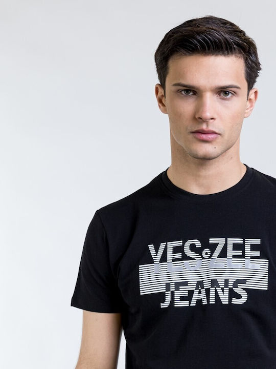 Yes Zee Men's T-shirt Black