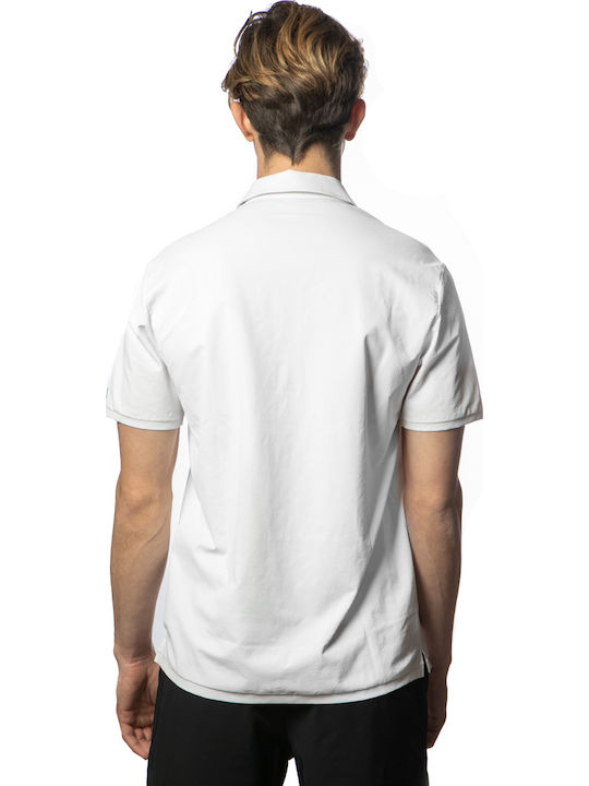 Polo Kurzarmbluse Beige