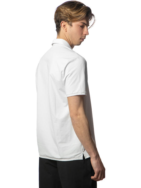 Polo Kurzarmbluse Beige