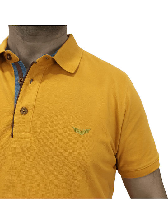 Polo Short Sleeve Blouse Yellow