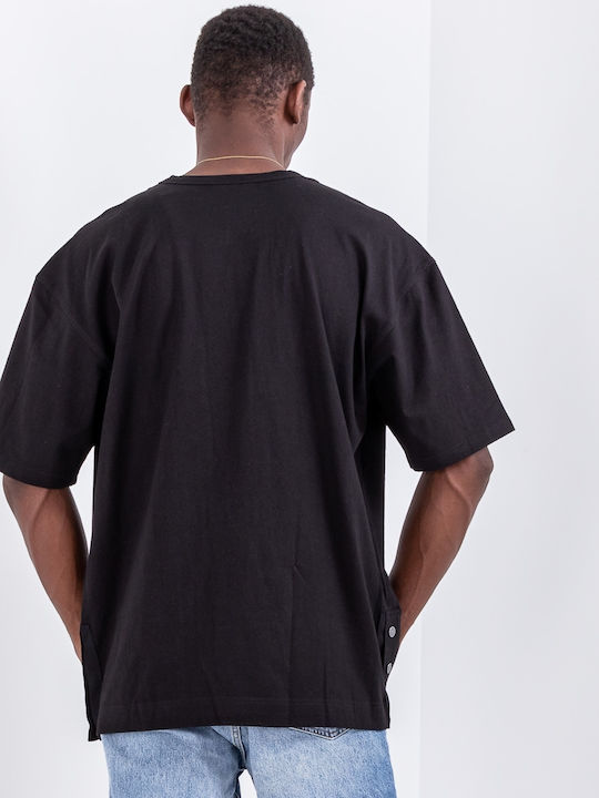 T-shirt Μαύρο