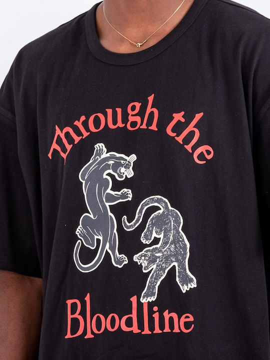 T-shirt Μαύρο