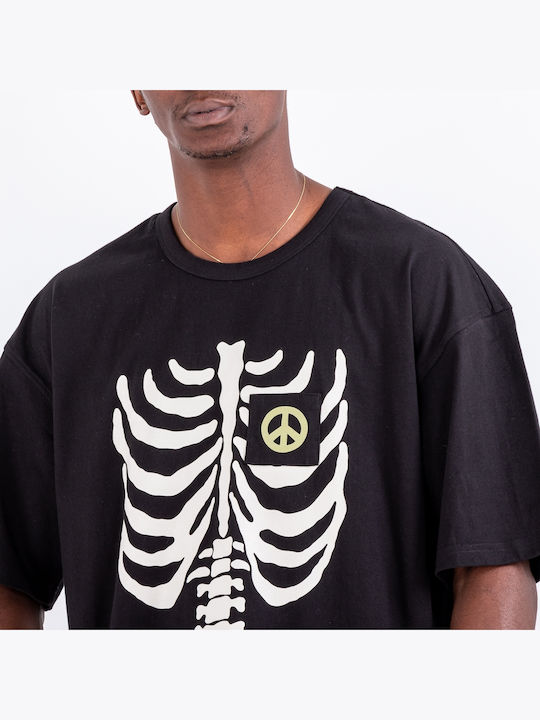 T-shirt Μαύρο