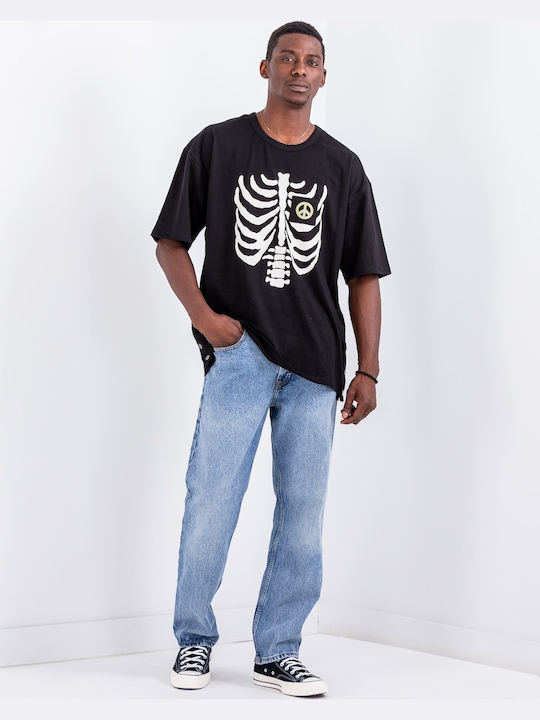 T-shirt Μαύρο