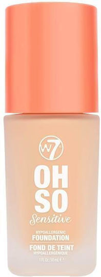 W7 Cosmetics Oh So Sensitive Foundation Early Tan 30ml