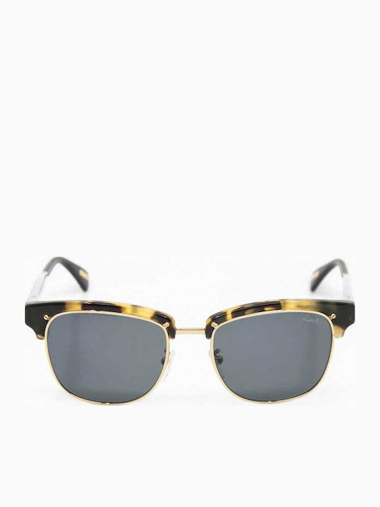 Lanvin Γυαλιά Ηλίου Καφέ με Mixed Σκελετό